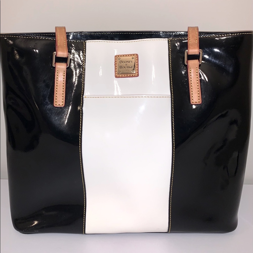 Dooney & Bourke patent leather tote